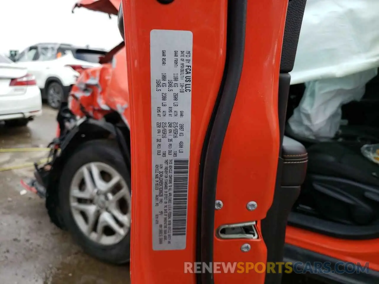 13 Photograph of a damaged car 3C4NJDAB5KT630628 JEEP COMPASS 2019