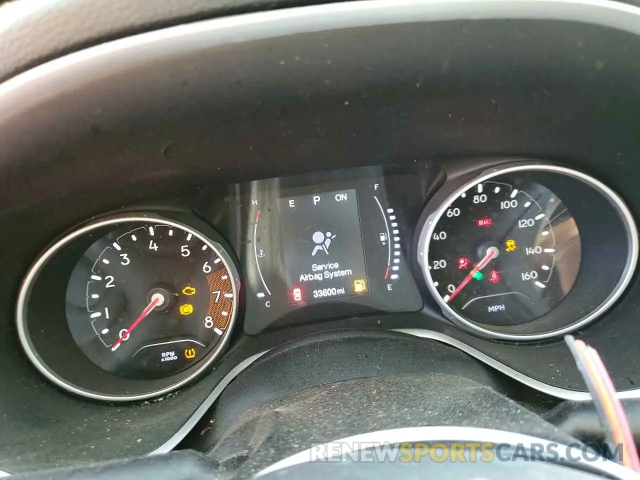 9 Photograph of a damaged car 3C4NJDAB6KT724484 JEEP COMPASS 2019
