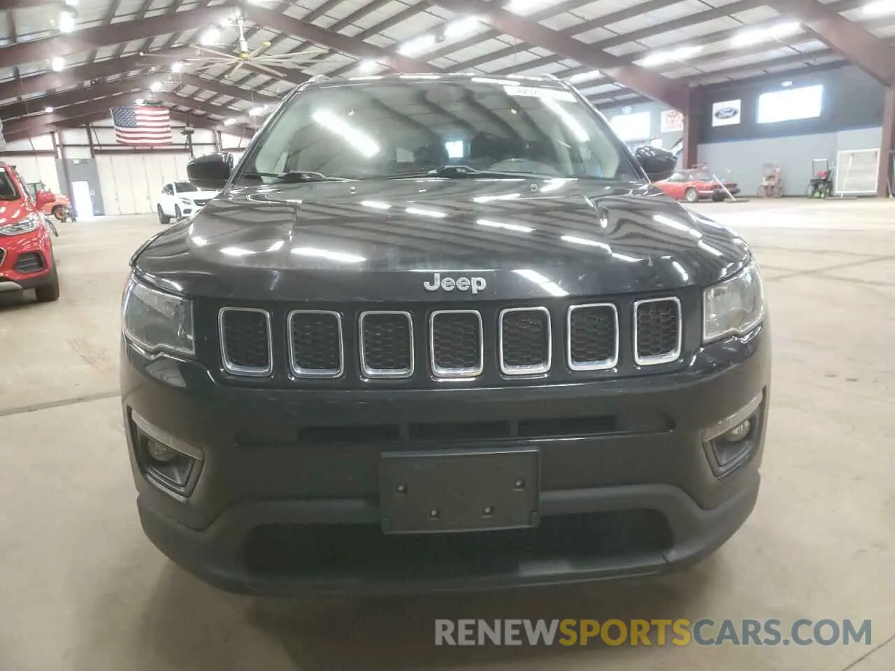 5 Photograph of a damaged car 3C4NJDBB0KT593907 JEEP COMPASS 2019
