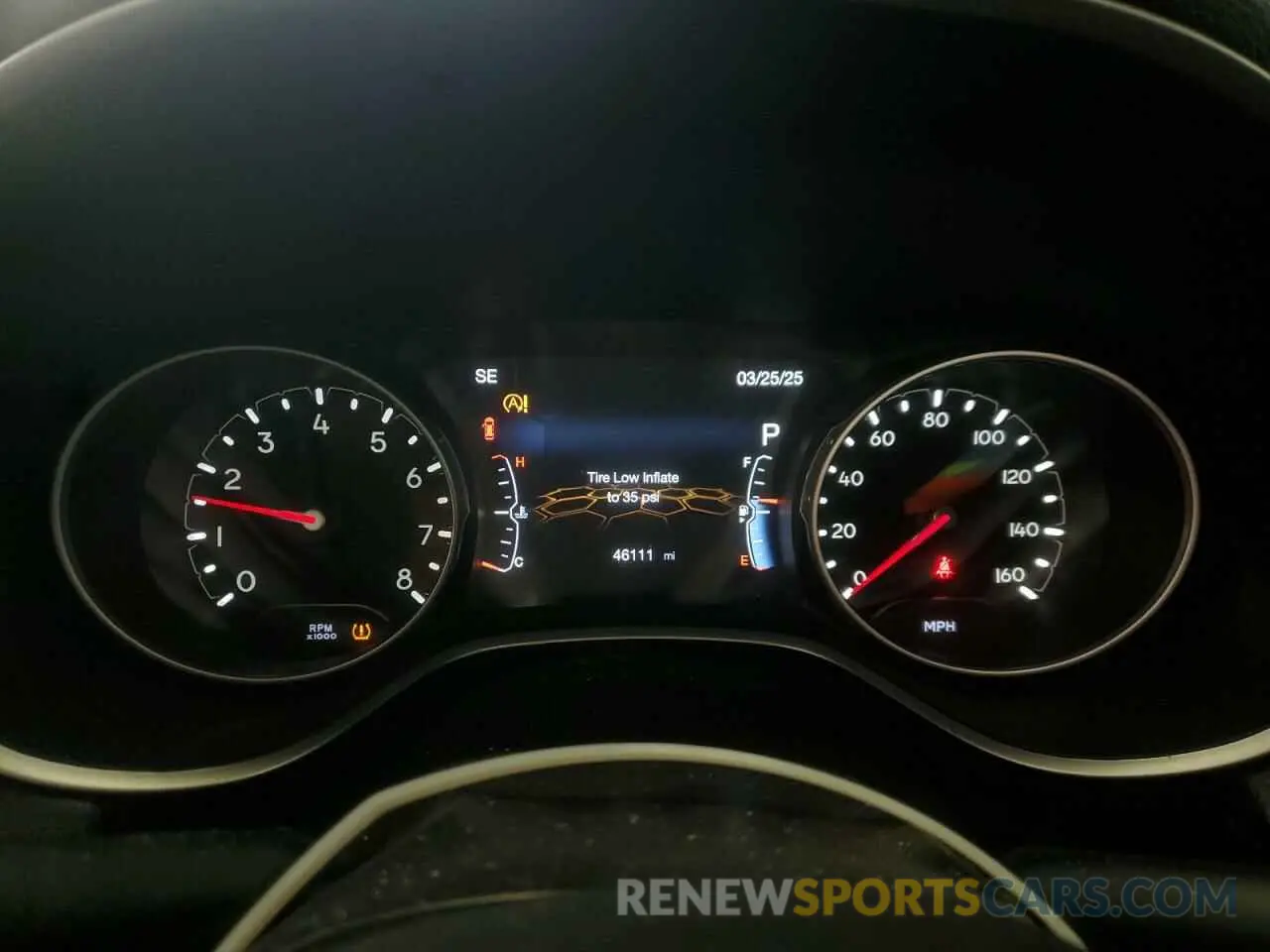 9 Photograph of a damaged car 3C4NJDBB0KT593907 JEEP COMPASS 2019
