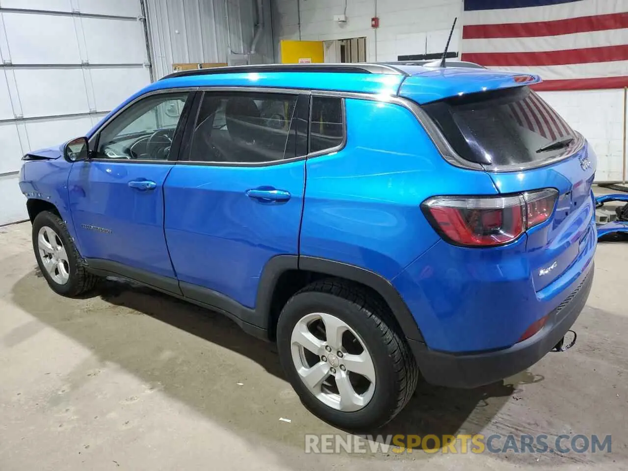 2 Photograph of a damaged car 3C4NJDBB0KT594099 JEEP COMPASS 2019