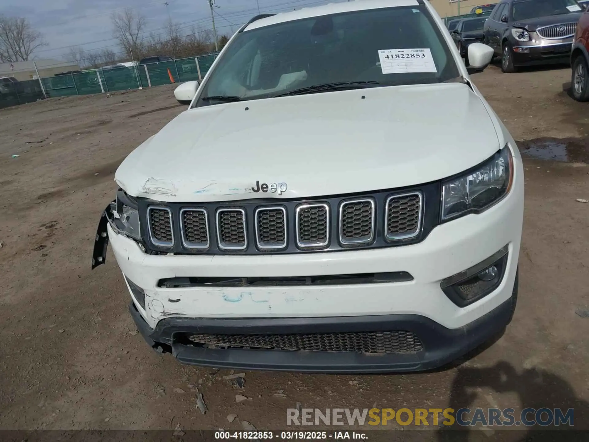 11 Photograph of a damaged car 3C4NJDBB0KT597603 JEEP COMPASS 2019