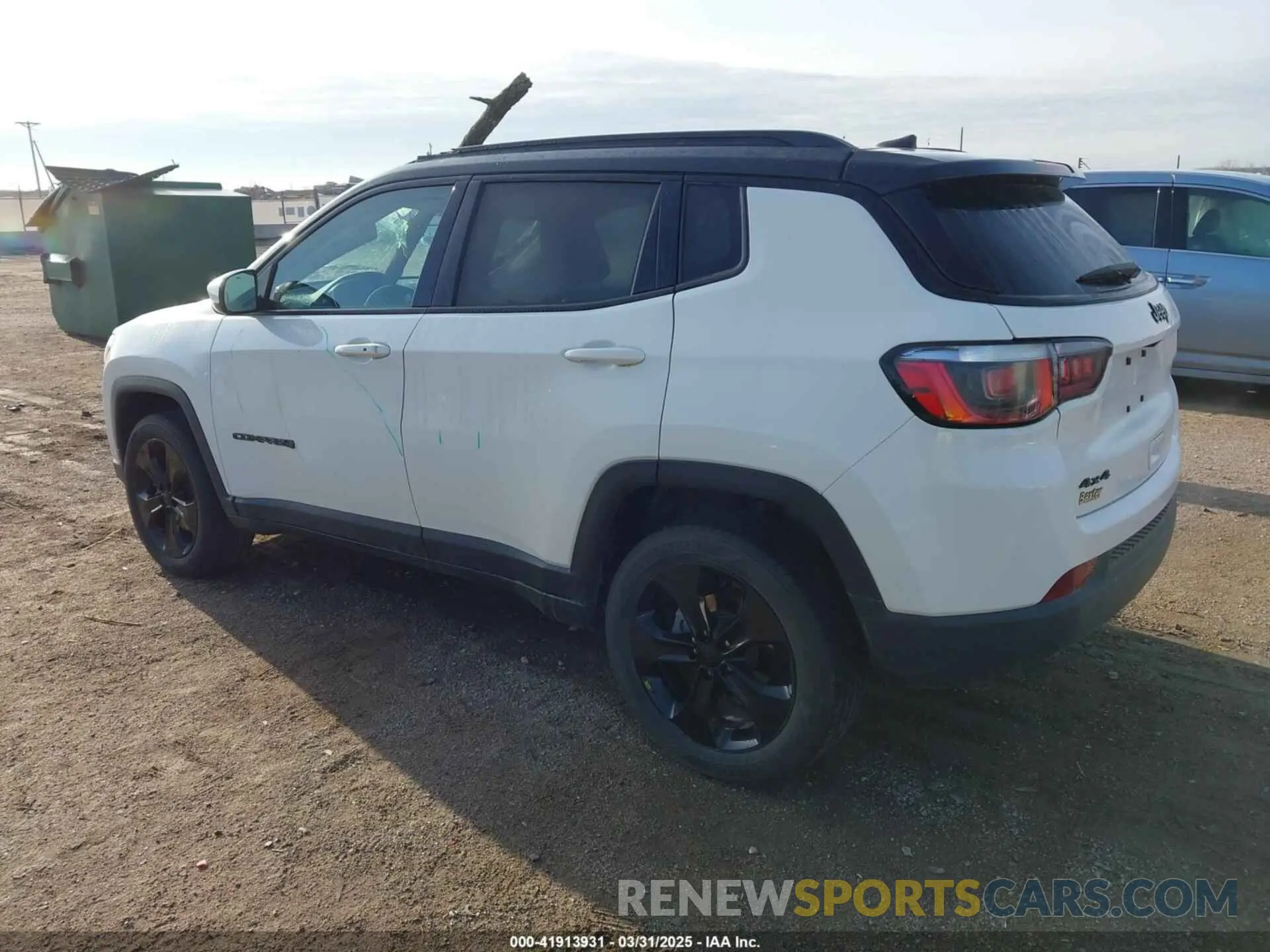 3 Photograph of a damaged car 3C4NJDBB0KT629952 JEEP COMPASS 2019