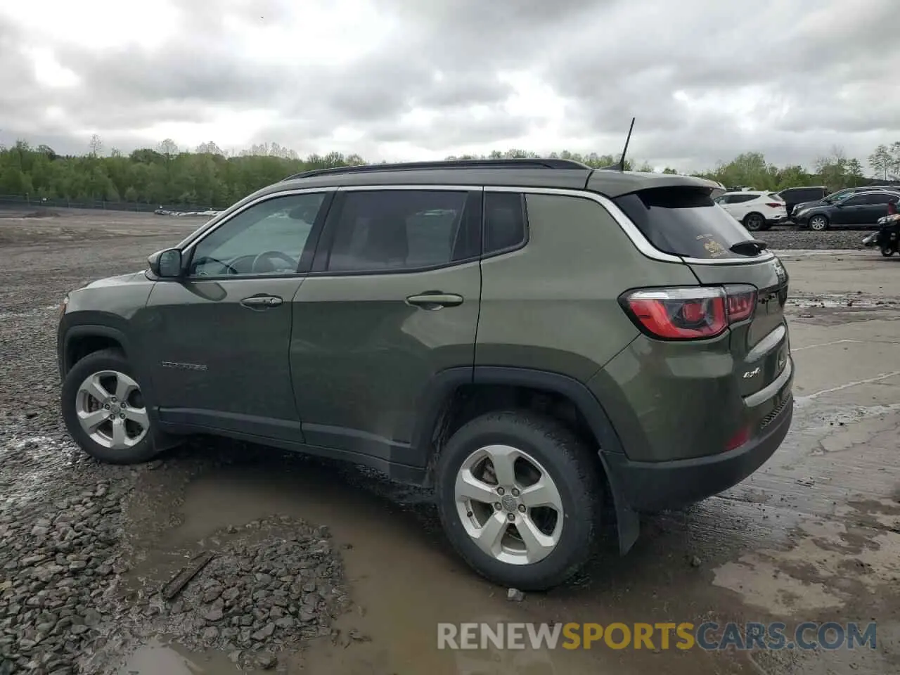 2 Photograph of a damaged car 3C4NJDBB0KT704536 JEEP COMPASS 2019