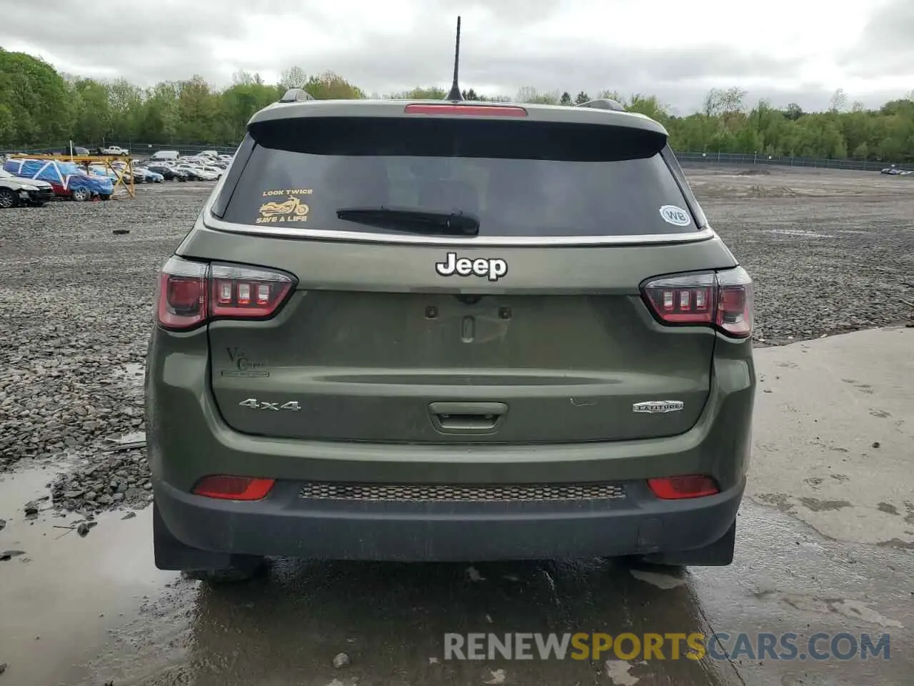 6 Photograph of a damaged car 3C4NJDBB0KT704536 JEEP COMPASS 2019