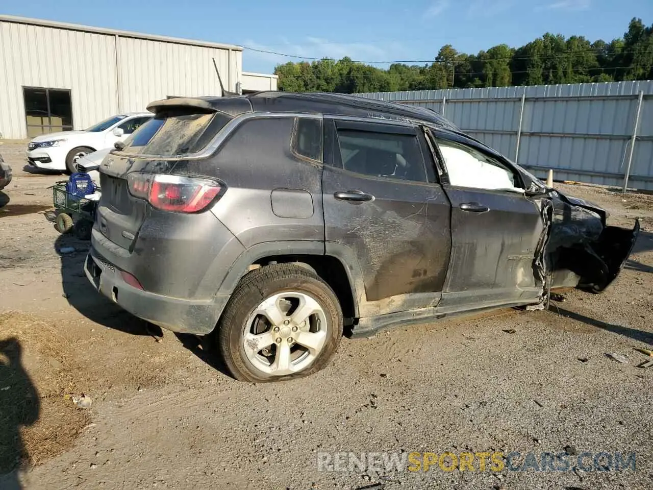 3 Photograph of a damaged car 3C4NJDBB0KT772822 JEEP COMPASS 2019