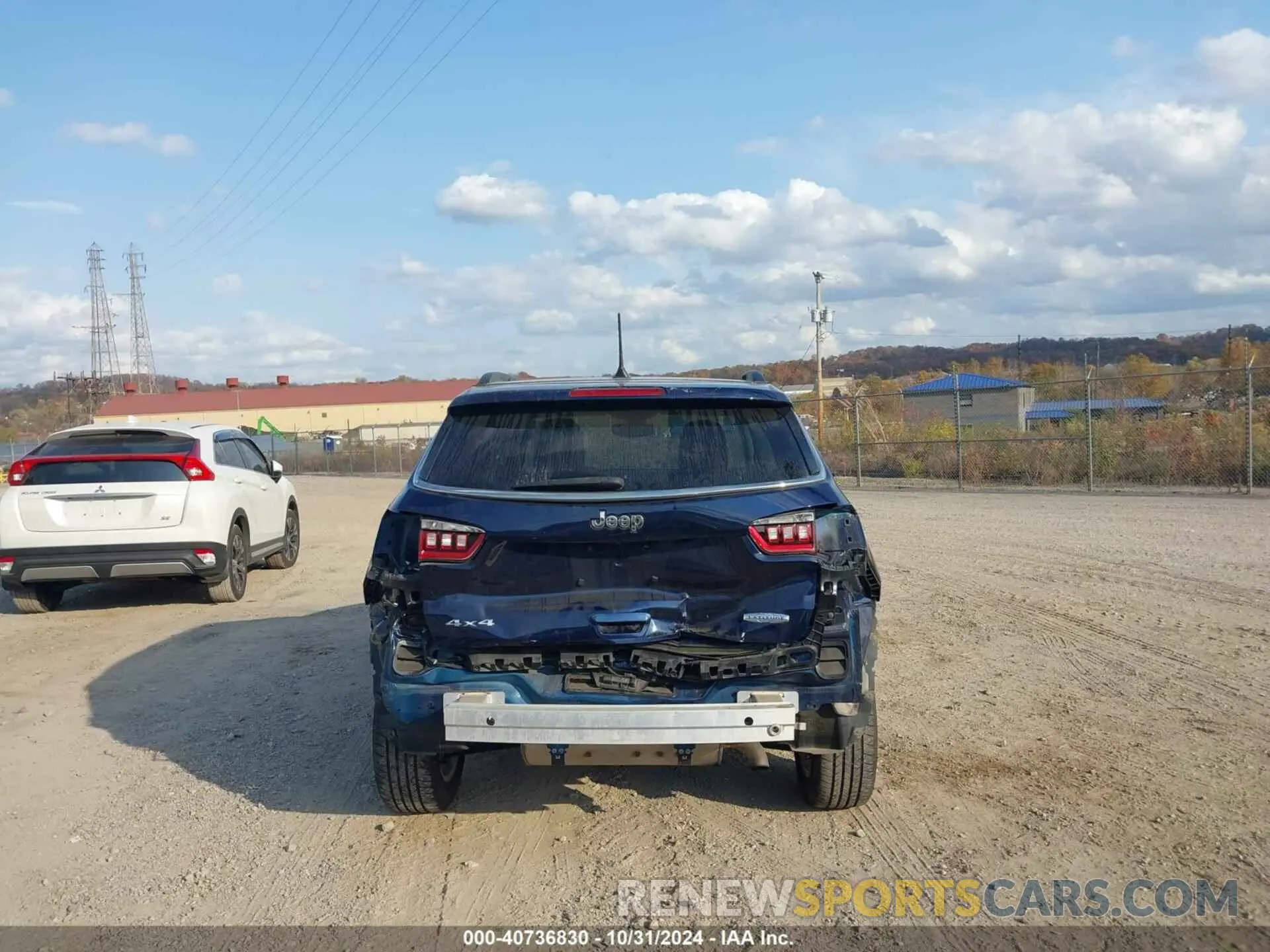 17 Photograph of a damaged car 3C4NJDBB0KT818133 JEEP COMPASS 2019