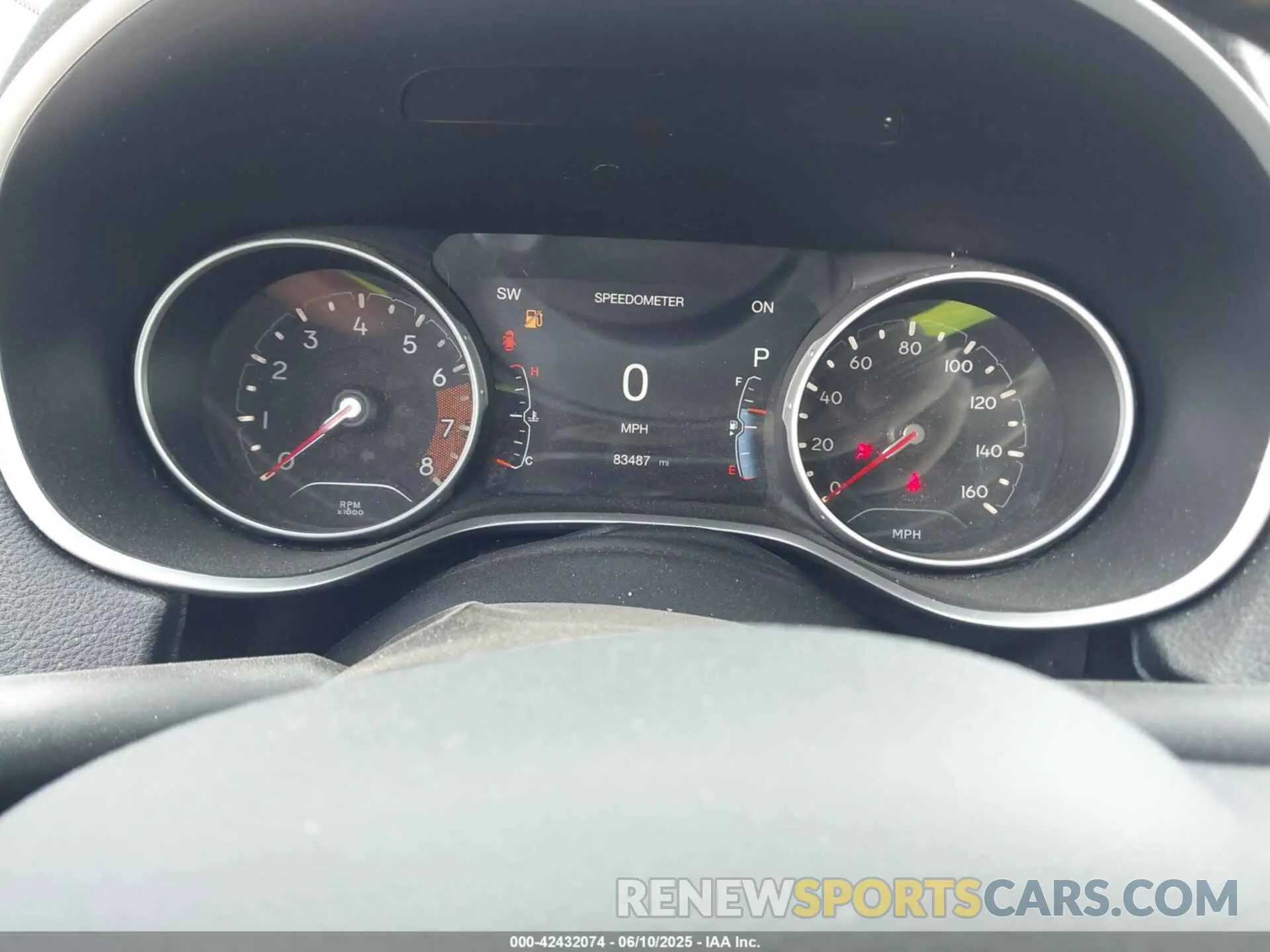 7 Photograph of a damaged car 3C4NJDBB1KT595259 JEEP COMPASS 2019