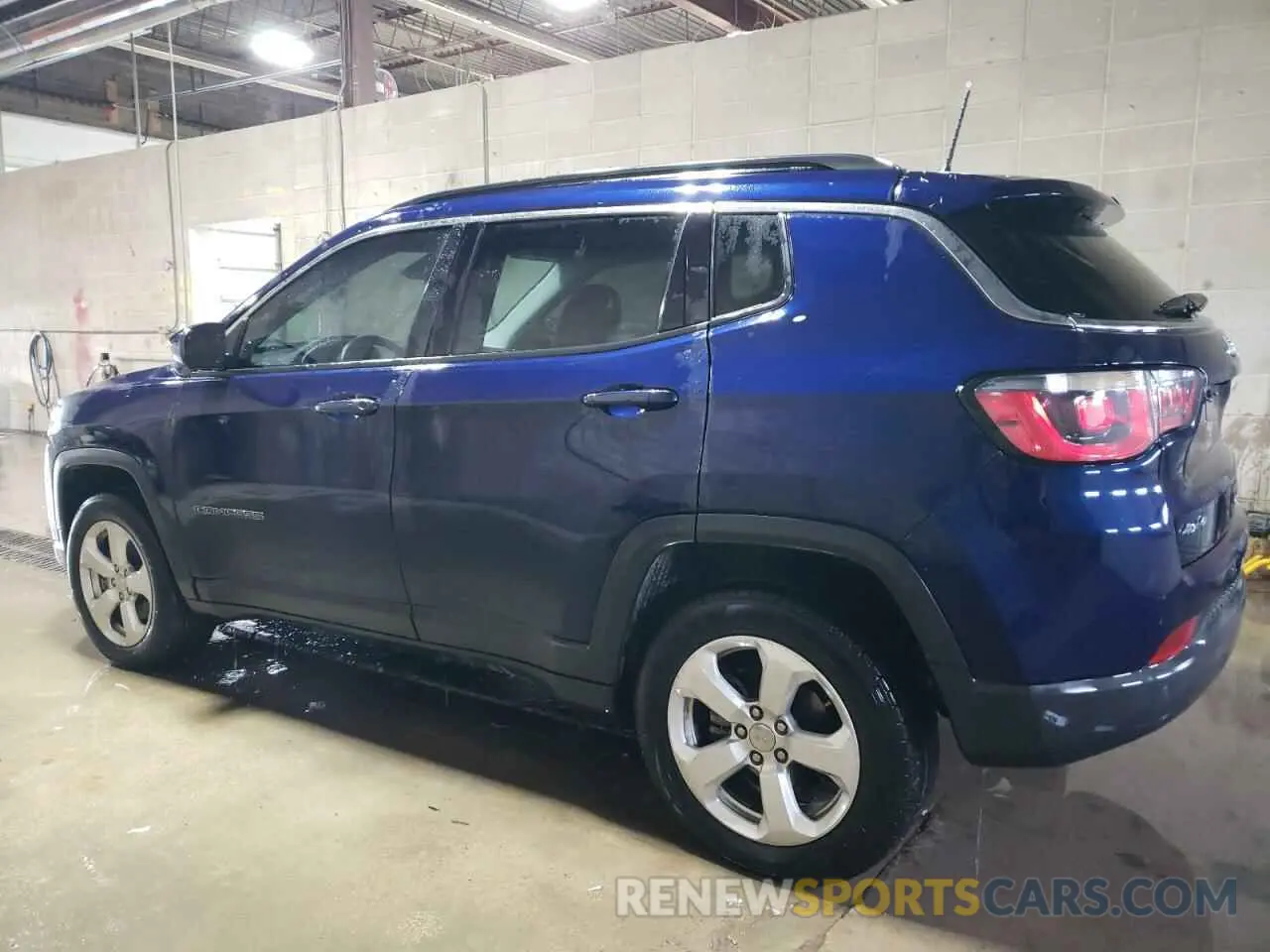 2 Photograph of a damaged car 3C4NJDBB1KT690324 JEEP COMPASS 2019