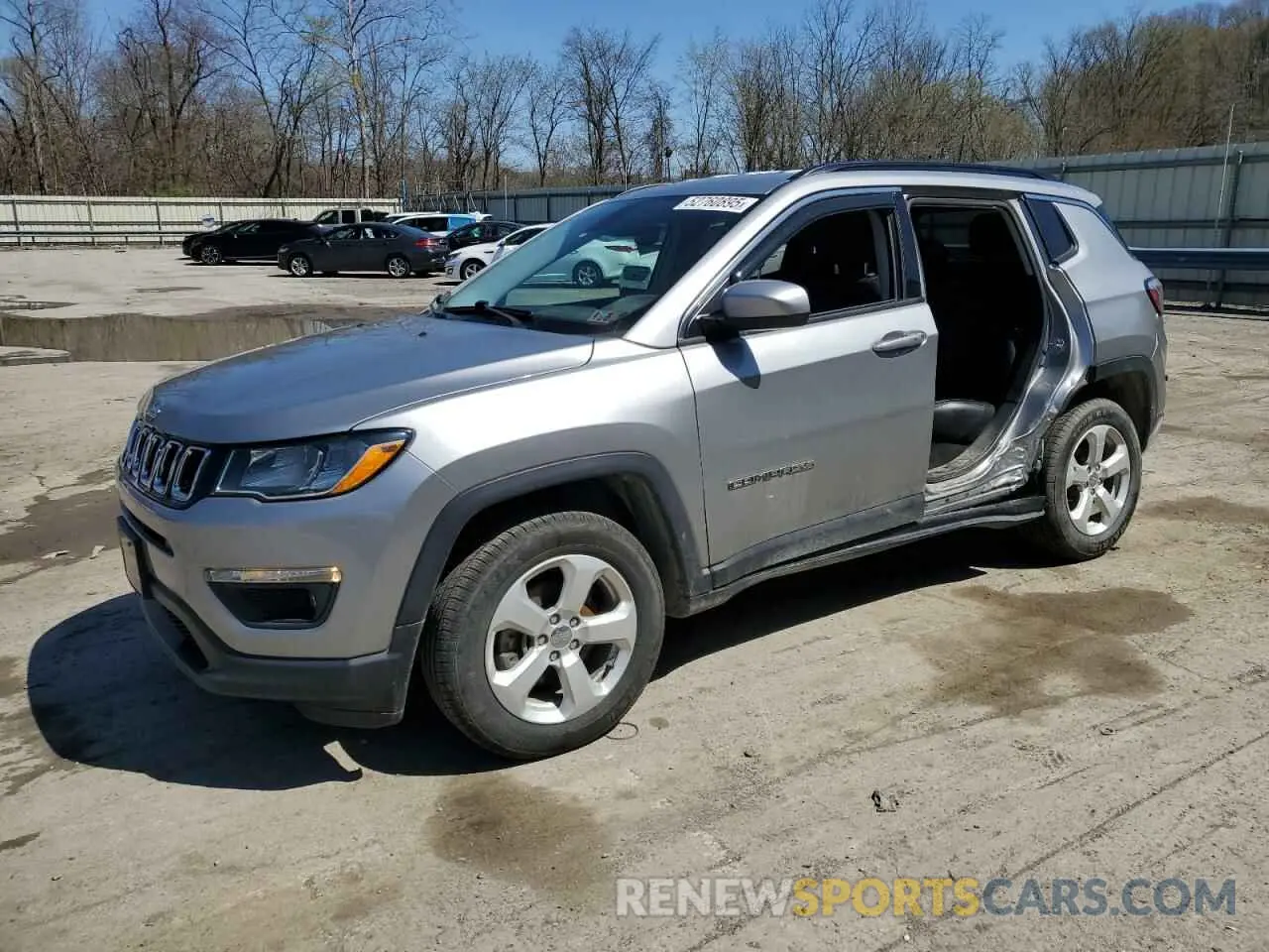 1 Photograph of a damaged car 3C4NJDBB1KT703251 JEEP COMPASS 2019