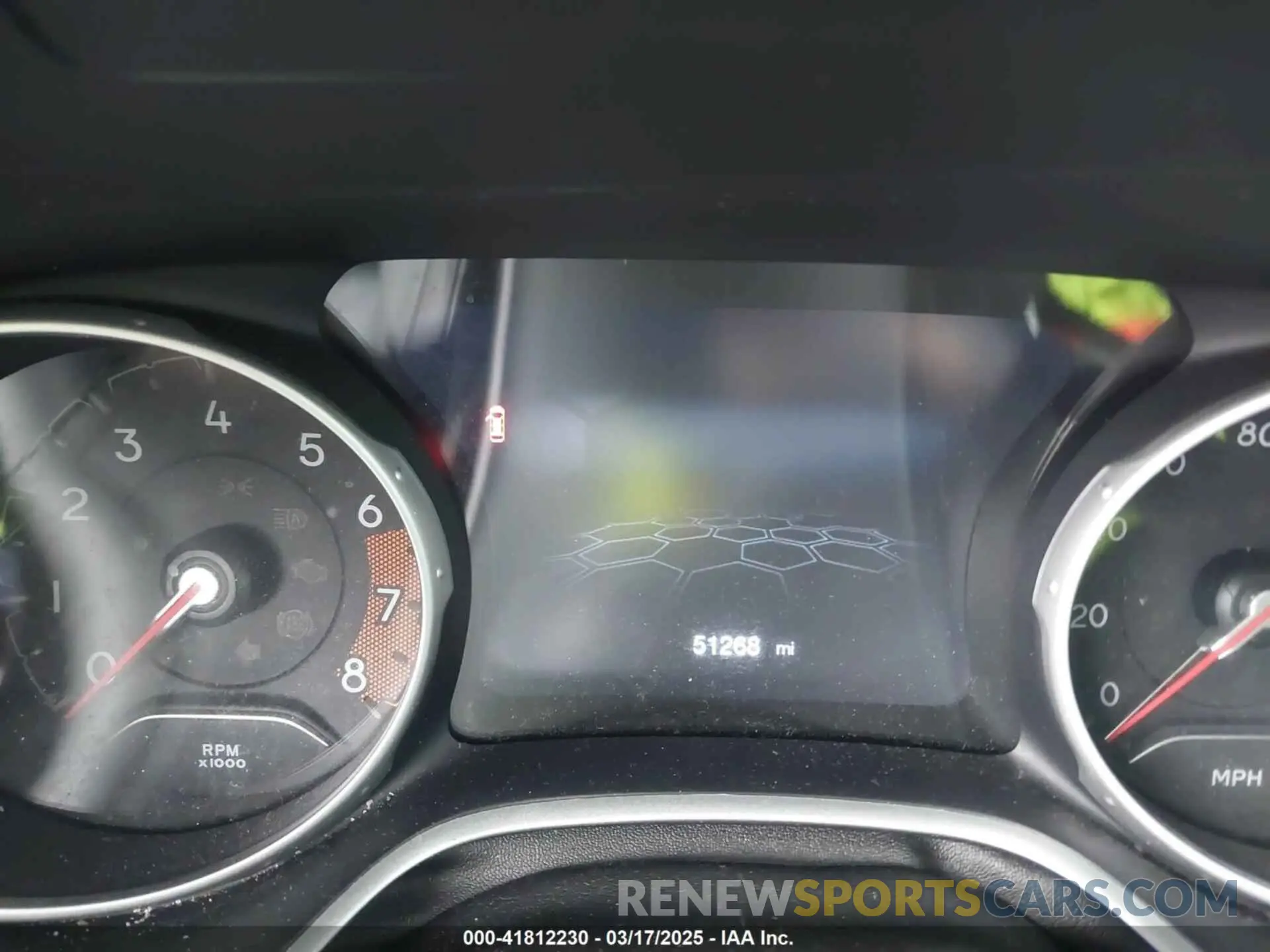 7 Photograph of a damaged car 3C4NJDBB1KT761196 JEEP COMPASS 2019