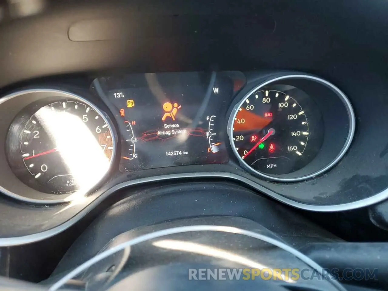 9 Photograph of a damaged car 3C4NJDBB1KT817864 JEEP COMPASS 2019