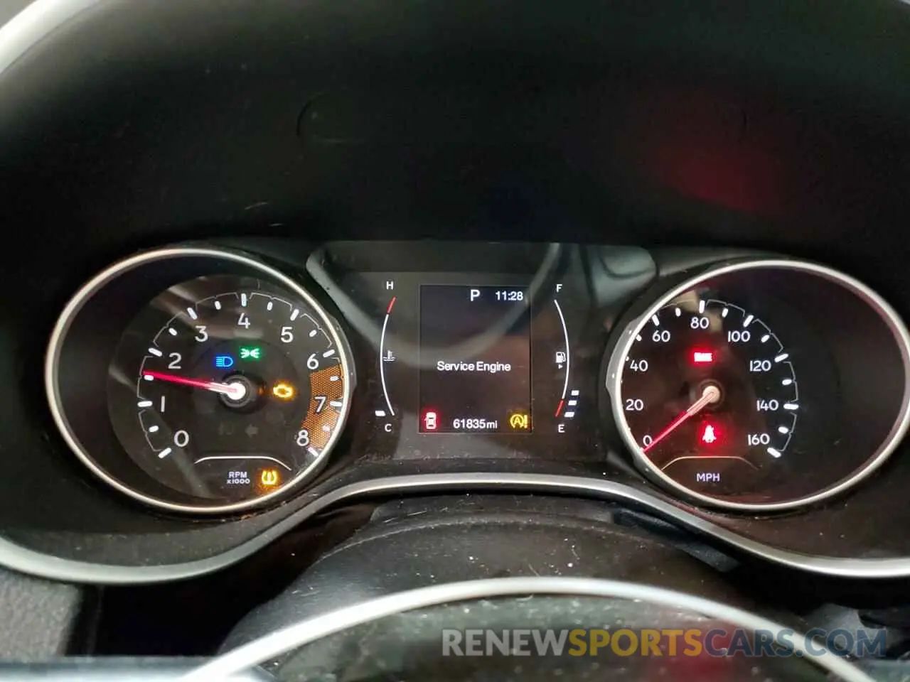 9 Photograph of a damaged car 3C4NJDBB2KT674794 JEEP COMPASS 2019