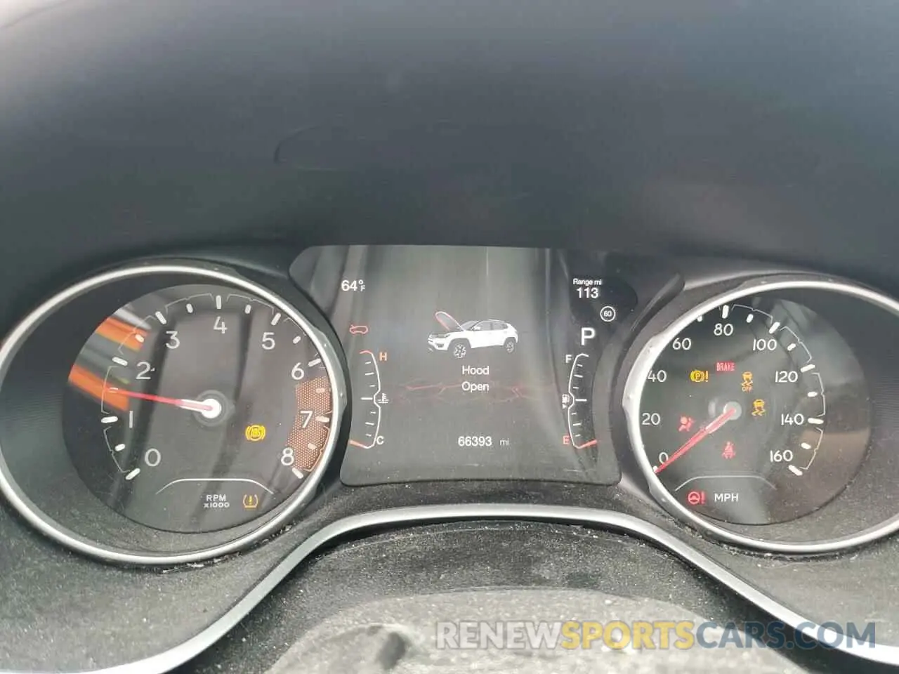 9 Photograph of a damaged car 3C4NJDBB2KT697024 JEEP COMPASS 2019