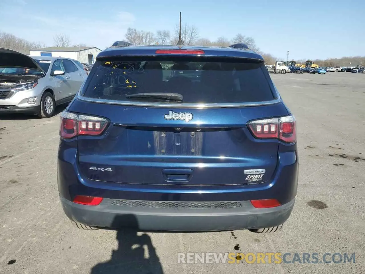 6 Photograph of a damaged car 3C4NJDBB2KT697055 JEEP COMPASS 2019