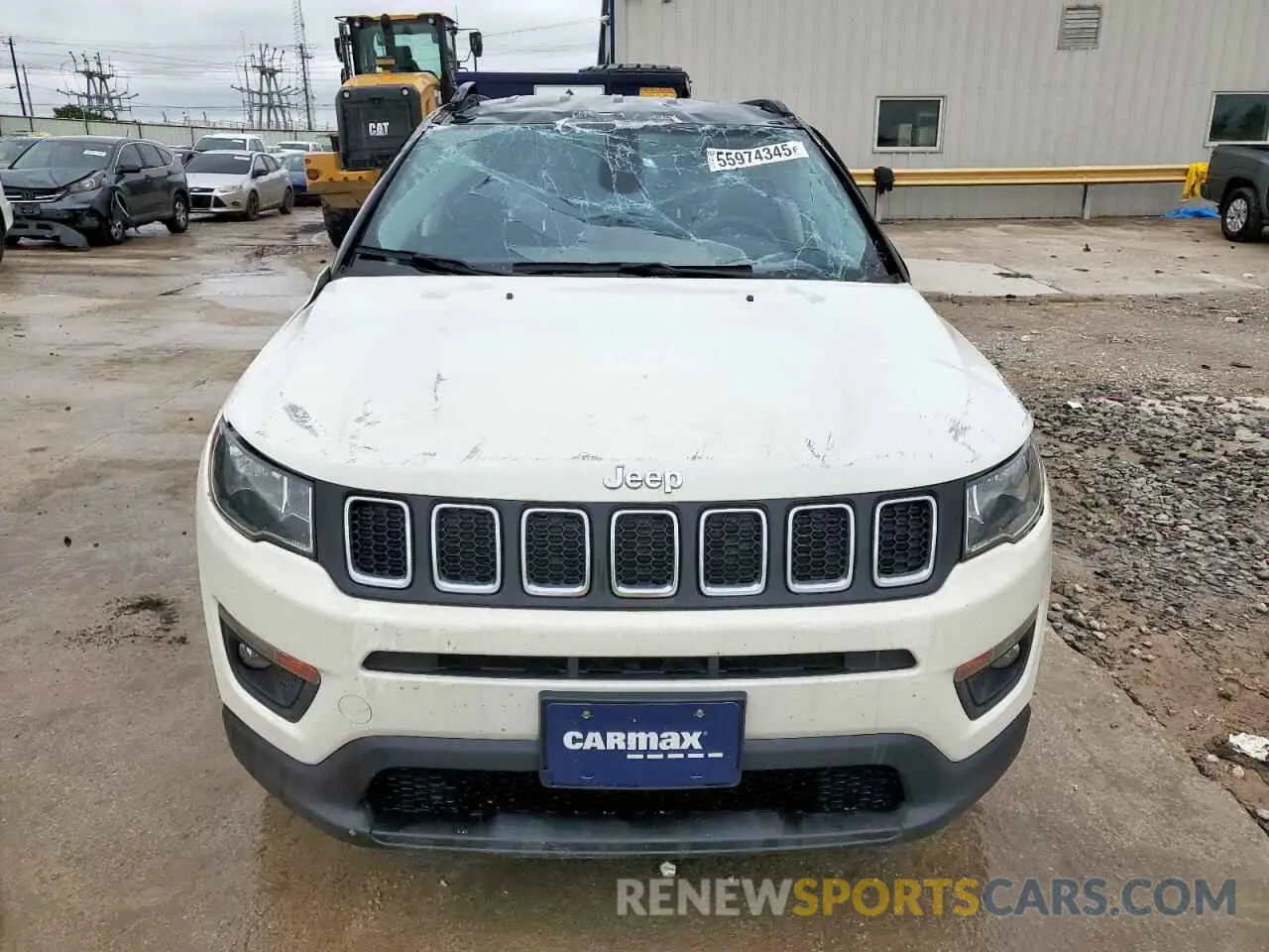 5 Photograph of a damaged car 3C4NJDBB2KT703341 JEEP COMPASS 2019