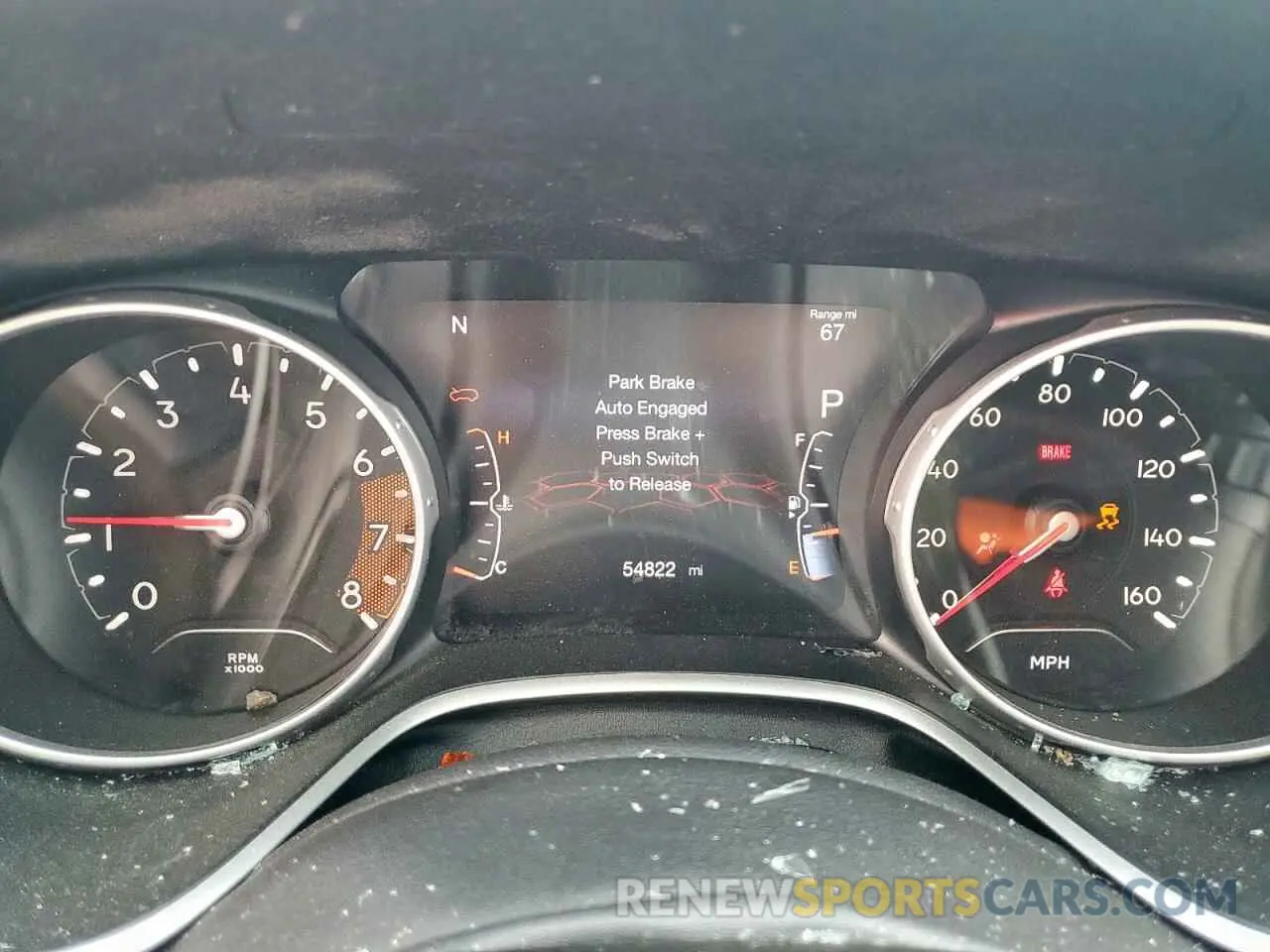 9 Photograph of a damaged car 3C4NJDBB2KT703341 JEEP COMPASS 2019