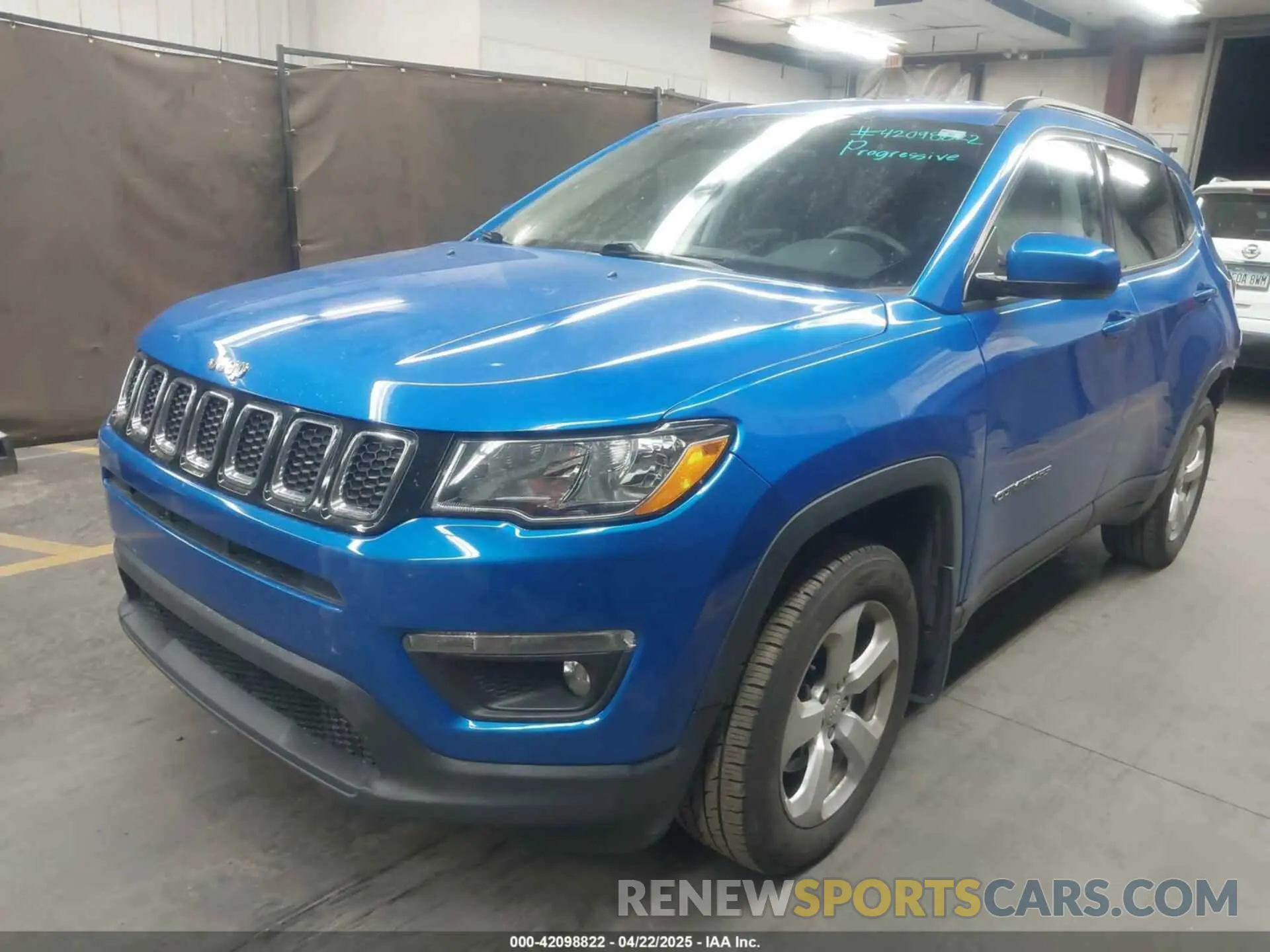 2 Photograph of a damaged car 3C4NJDBB3KT595277 JEEP COMPASS 2019