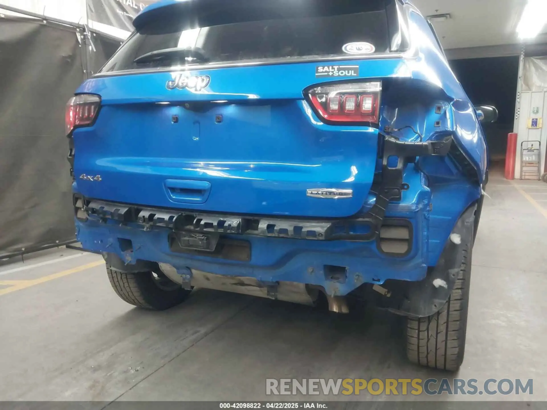 6 Photograph of a damaged car 3C4NJDBB3KT595277 JEEP COMPASS 2019