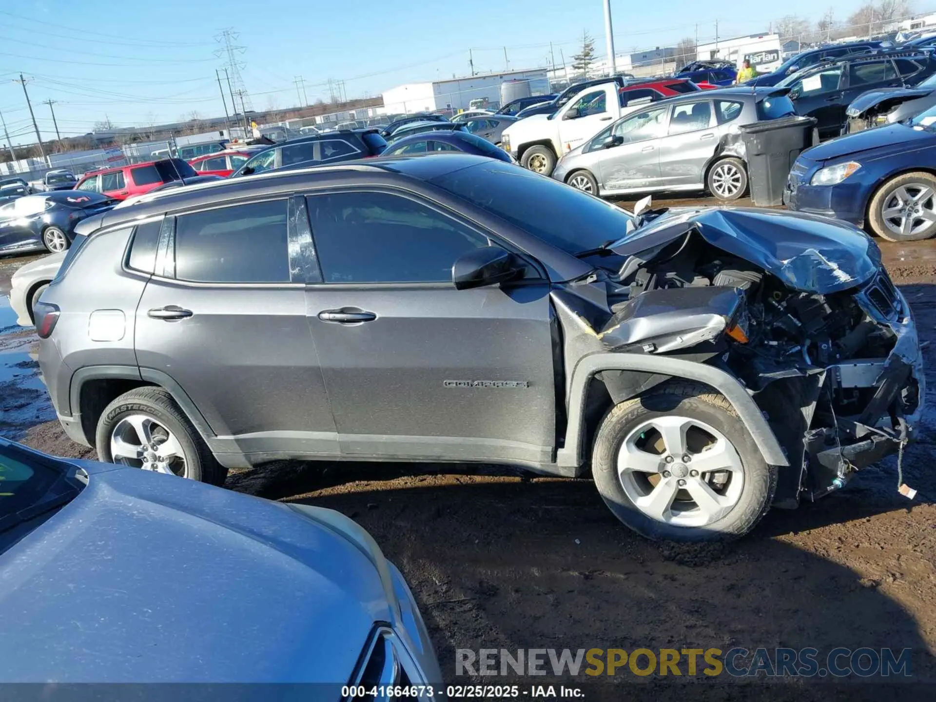 13 Photograph of a damaged car 3C4NJDBB4KT597331 JEEP COMPASS 2019