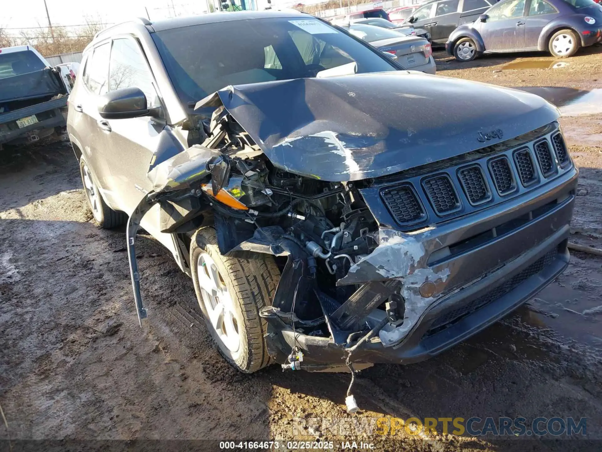 6 Photograph of a damaged car 3C4NJDBB4KT597331 JEEP COMPASS 2019