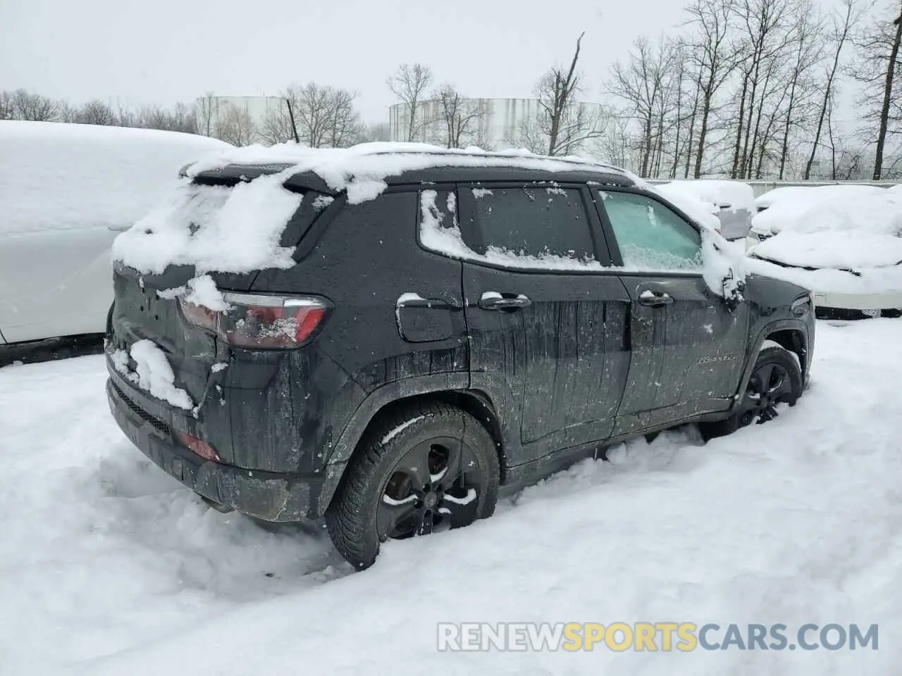 3 Photograph of a damaged car 3C4NJDBB4KT602513 JEEP COMPASS 2019