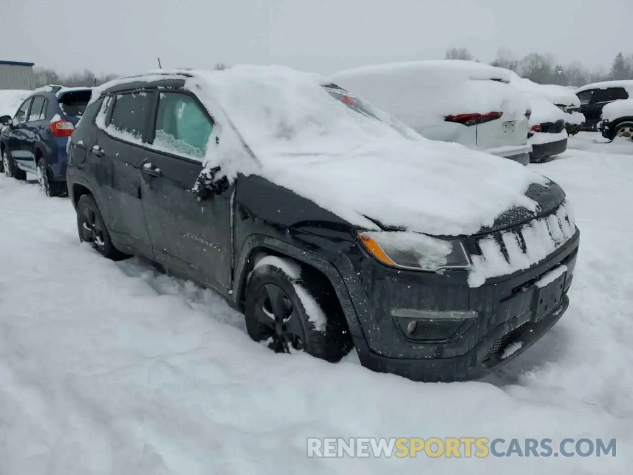 4 Photograph of a damaged car 3C4NJDBB4KT602513 JEEP COMPASS 2019