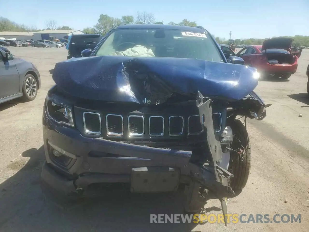 5 Photograph of a damaged car 3C4NJDBB4KT629291 JEEP COMPASS 2019