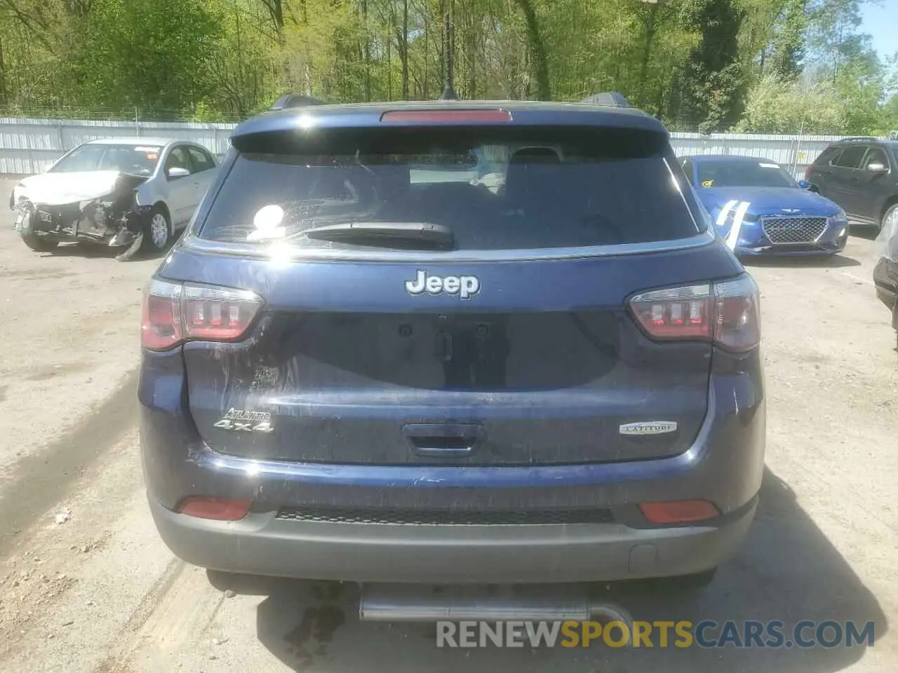 6 Photograph of a damaged car 3C4NJDBB4KT629291 JEEP COMPASS 2019