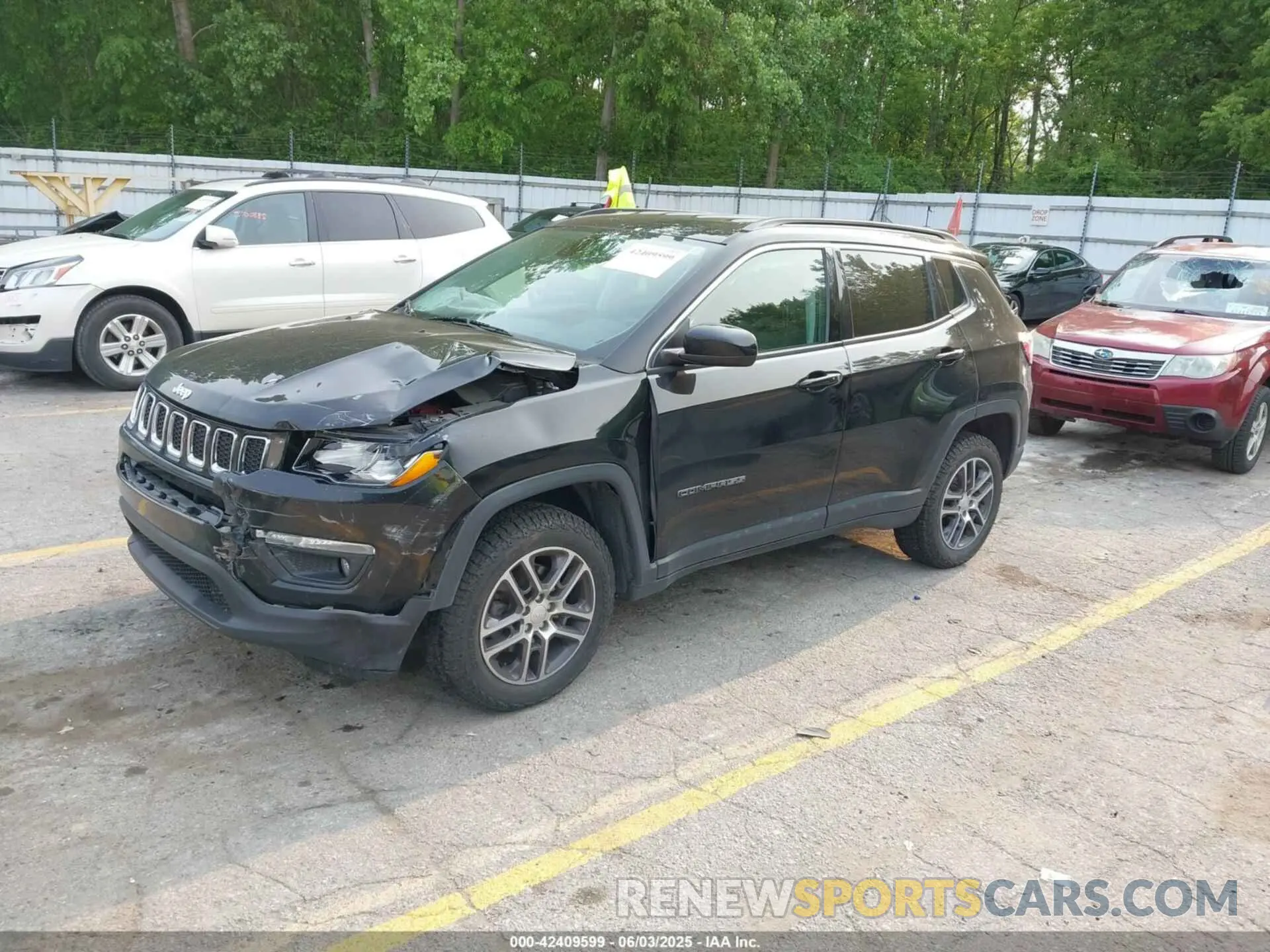2 Photograph of a damaged car 3C4NJDBB4KT653493 JEEP COMPASS 2019