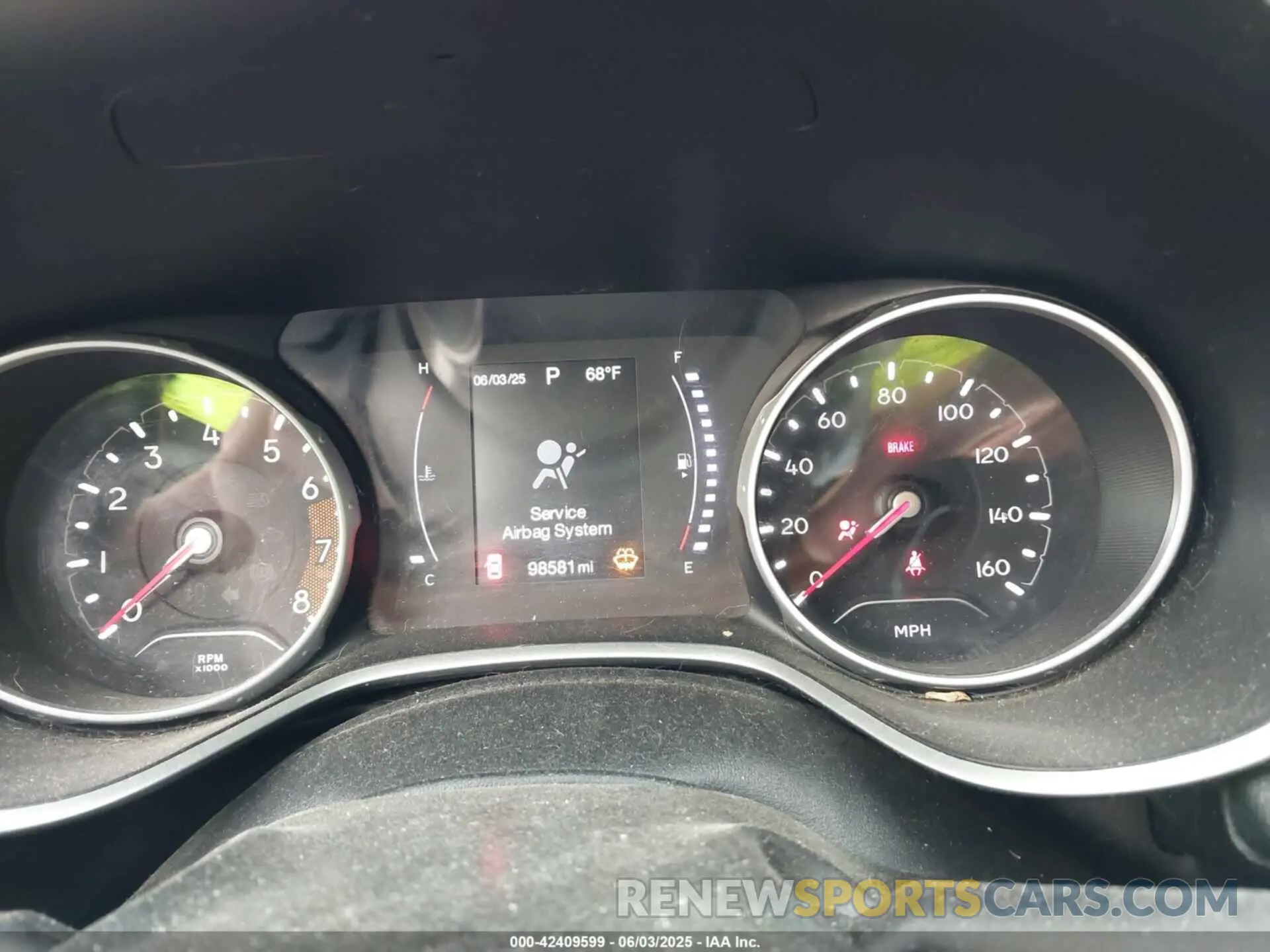7 Photograph of a damaged car 3C4NJDBB4KT653493 JEEP COMPASS 2019