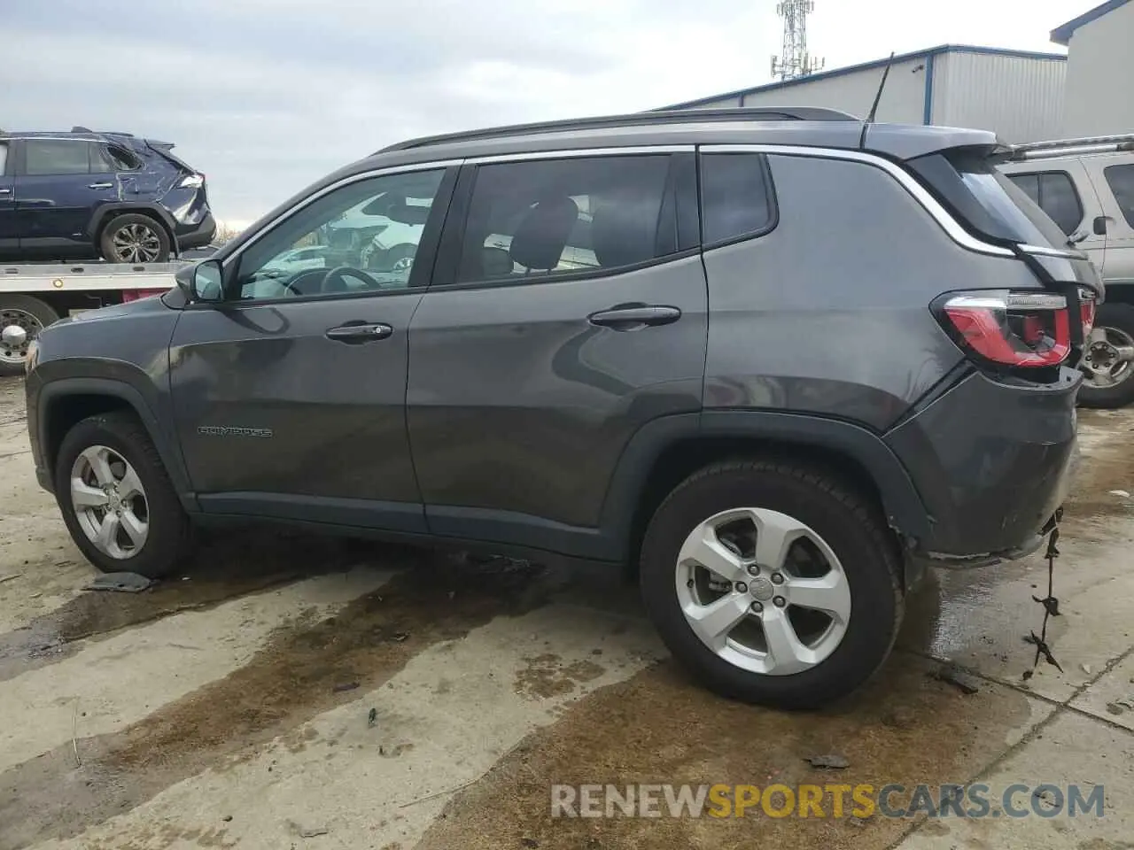 2 Photograph of a damaged car 3C4NJDBB4KT746157 JEEP COMPASS 2019