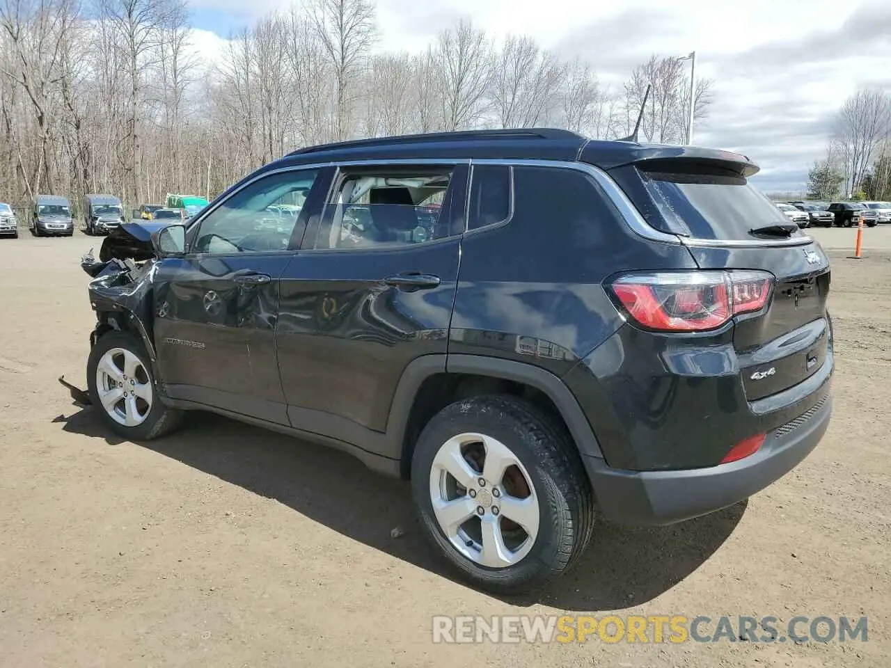 2 Photograph of a damaged car 3C4NJDBB5KT767907 JEEP COMPASS 2019