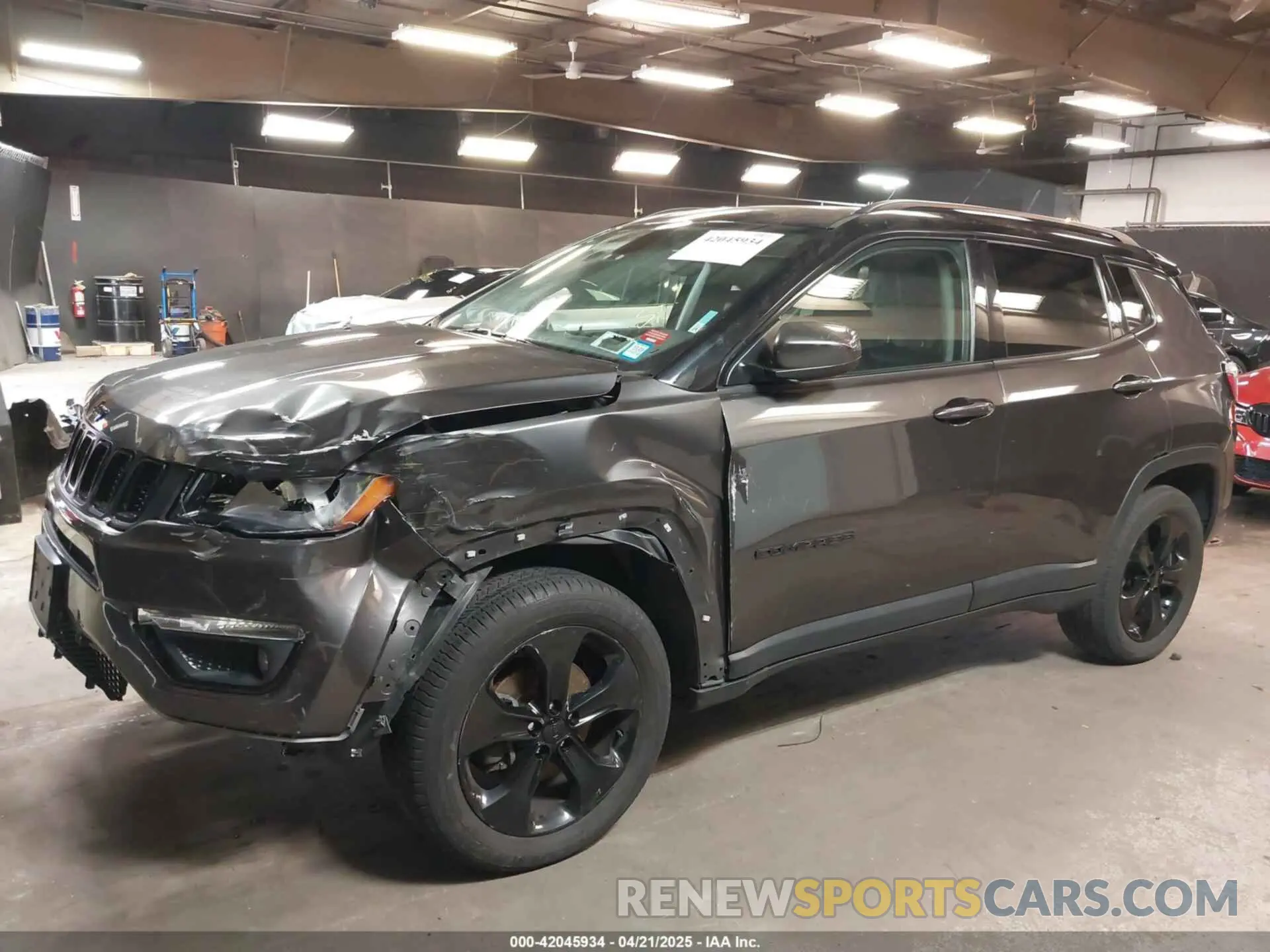 6 Photograph of a damaged car 3C4NJDBB5KT787672 JEEP COMPASS 2019