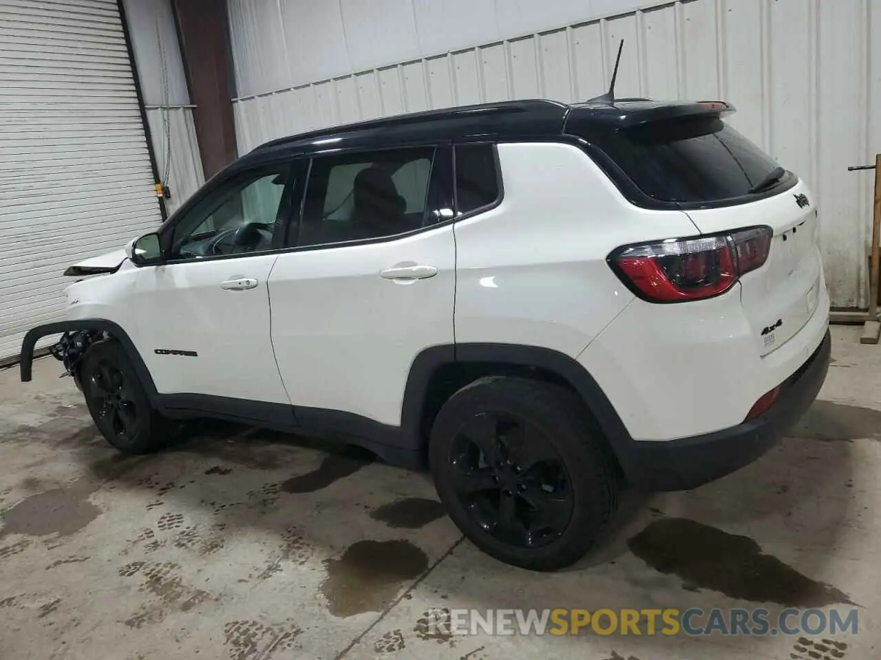 2 Photograph of a damaged car 3C4NJDBB5KT834215 JEEP COMPASS 2019