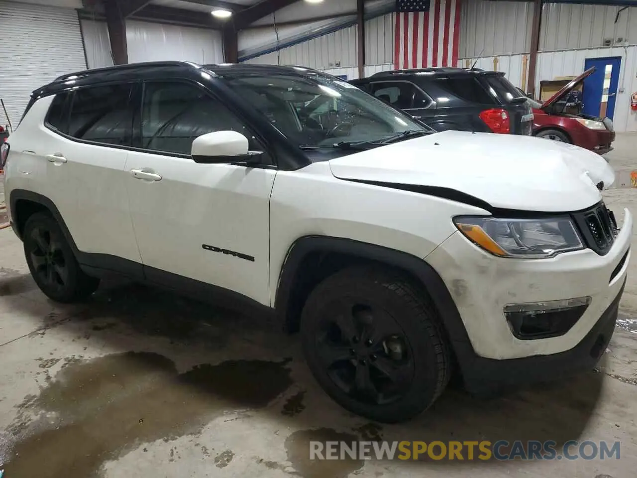 4 Photograph of a damaged car 3C4NJDBB5KT834215 JEEP COMPASS 2019