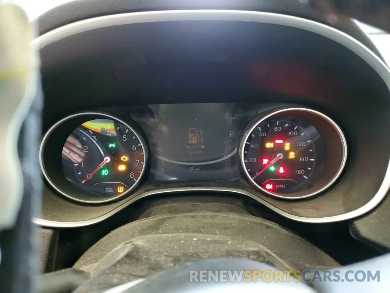 9 Photograph of a damaged car 3C4NJDBB6KT598559 JEEP COMPASS 2019