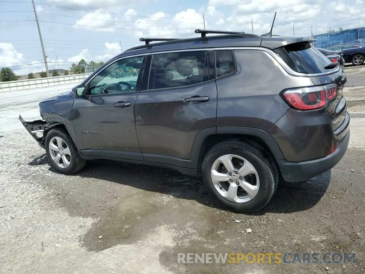 2 Photograph of a damaged car 3C4NJDBB6KT650403 JEEP COMPASS 2019