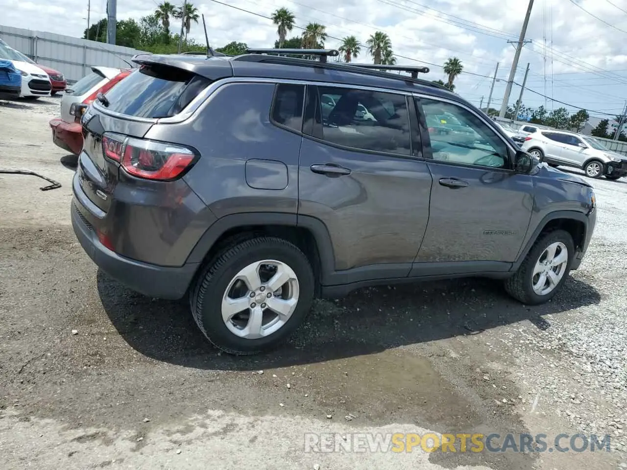 3 Photograph of a damaged car 3C4NJDBB6KT650403 JEEP COMPASS 2019