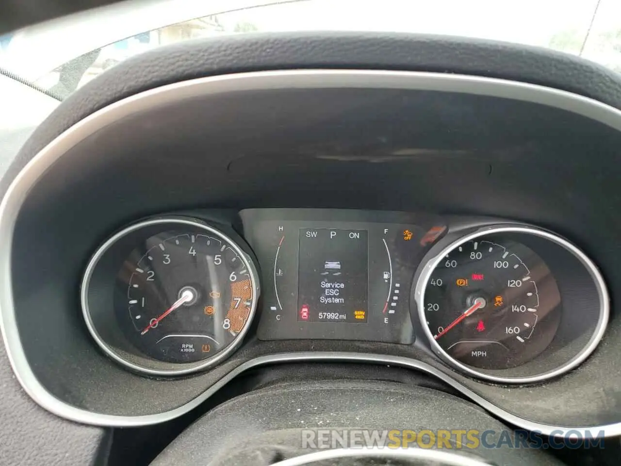 9 Photograph of a damaged car 3C4NJDBB6KT678279 JEEP COMPASS 2019
