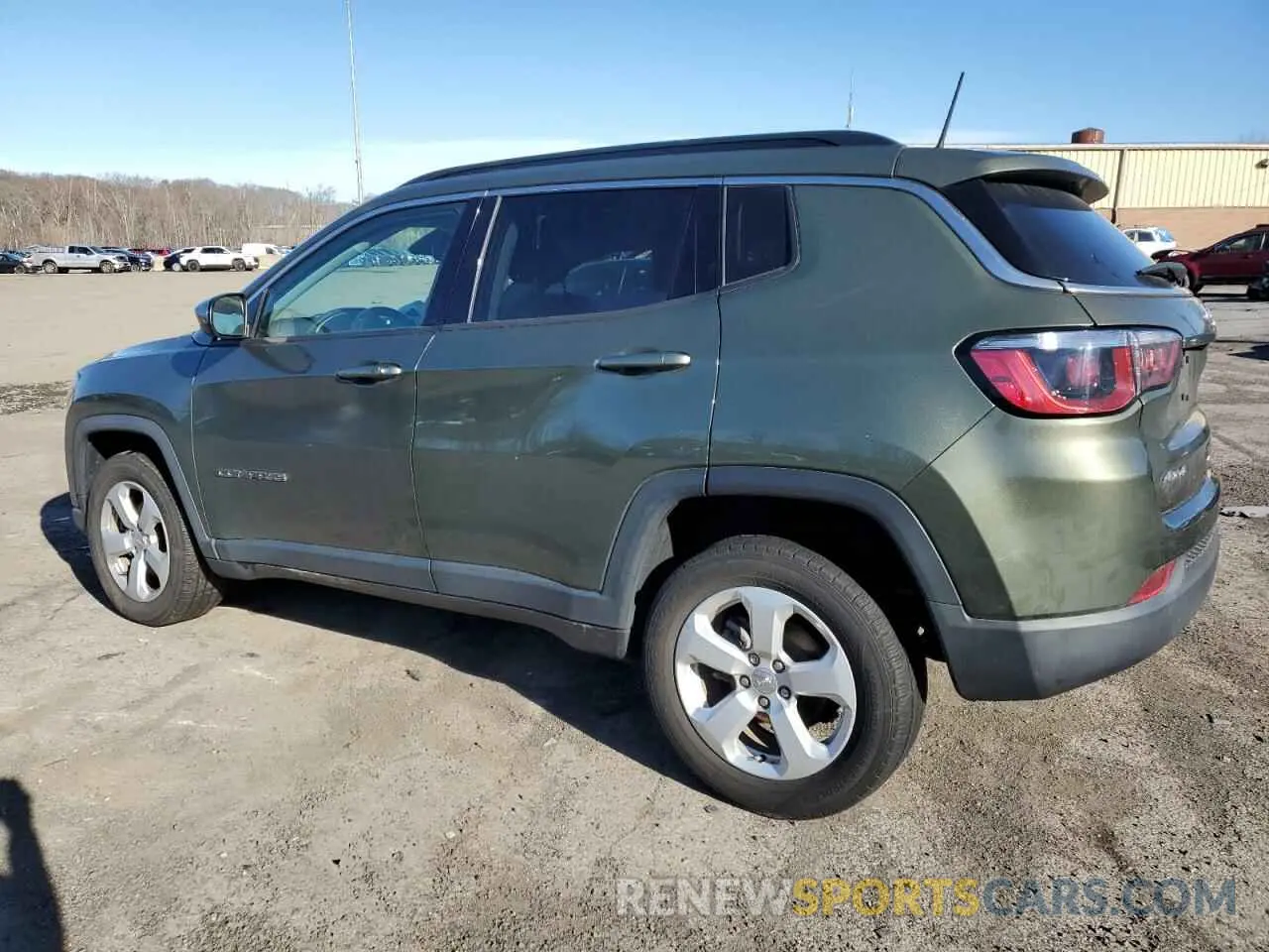 2 Photograph of a damaged car 3C4NJDBB6KT684163 JEEP COMPASS 2019