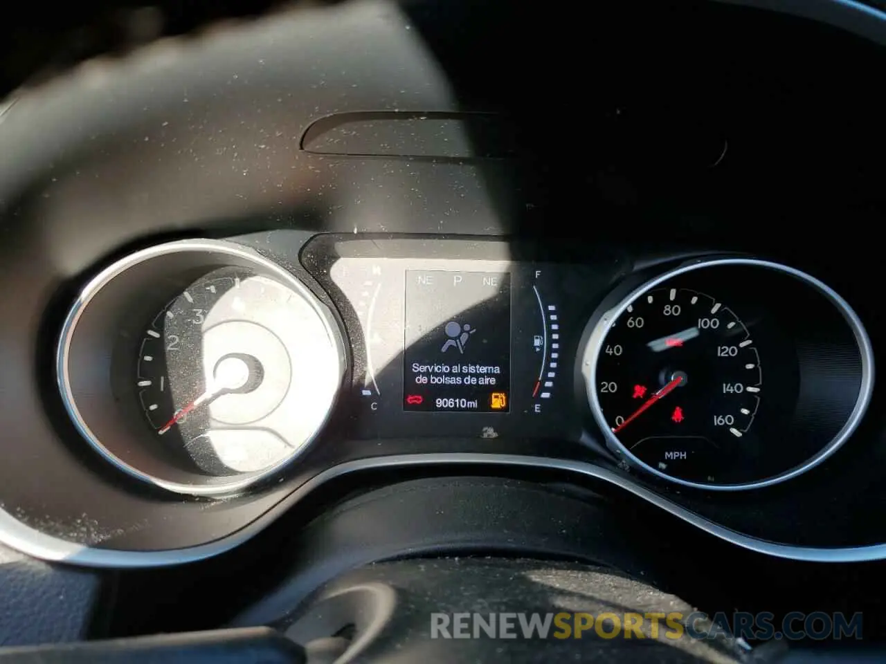 9 Photograph of a damaged car 3C4NJDBB6KT684163 JEEP COMPASS 2019