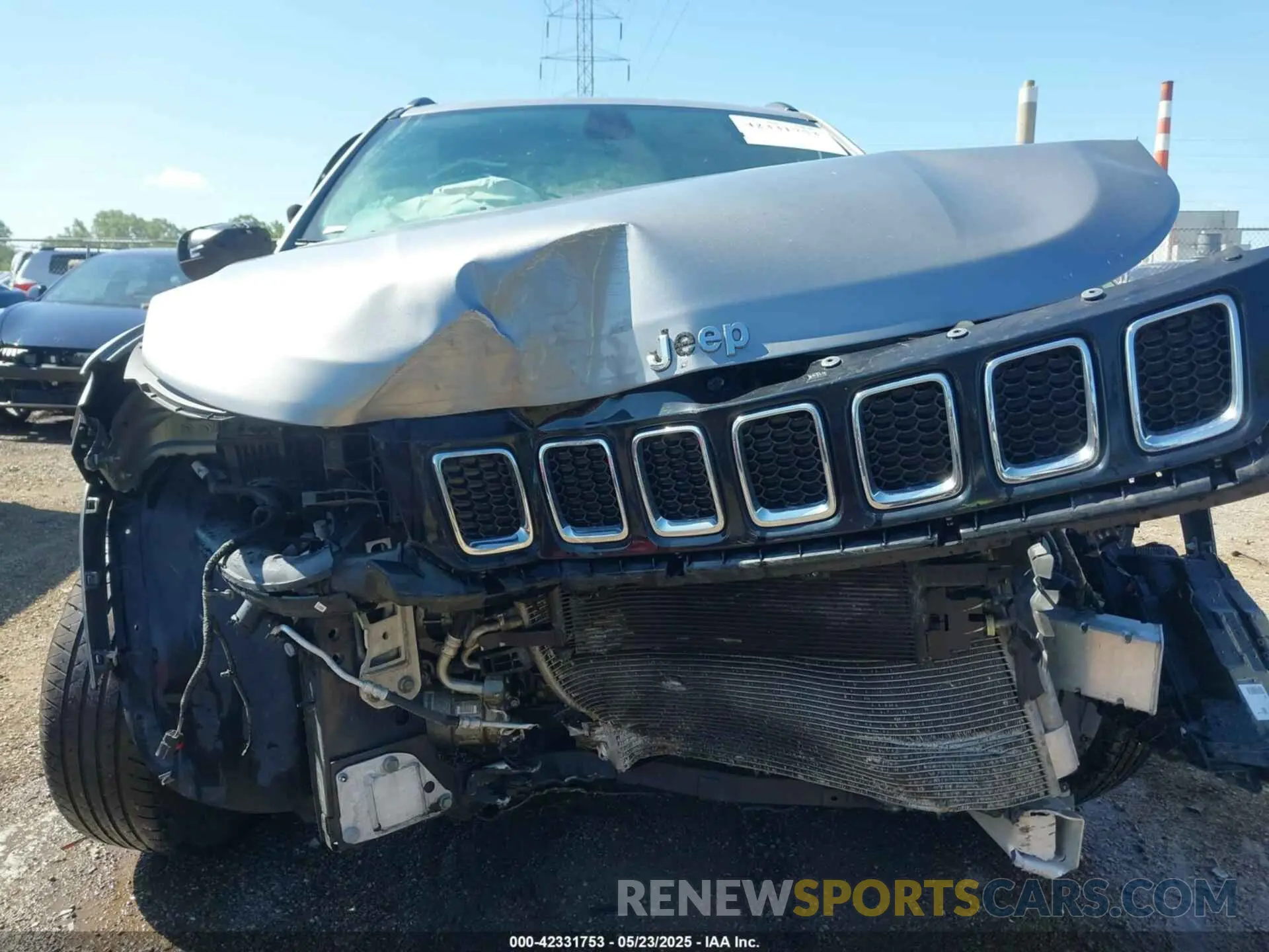 12 Photograph of a damaged car 3C4NJDBB6KT697110 JEEP COMPASS 2019