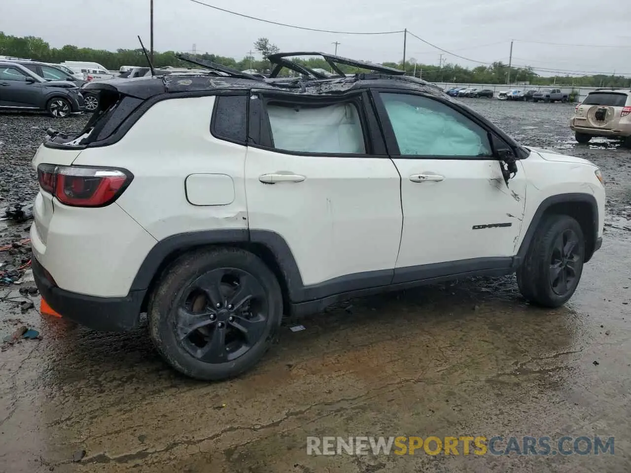 3 Photograph of a damaged car 3C4NJDBB6KT761212 JEEP COMPASS 2019
