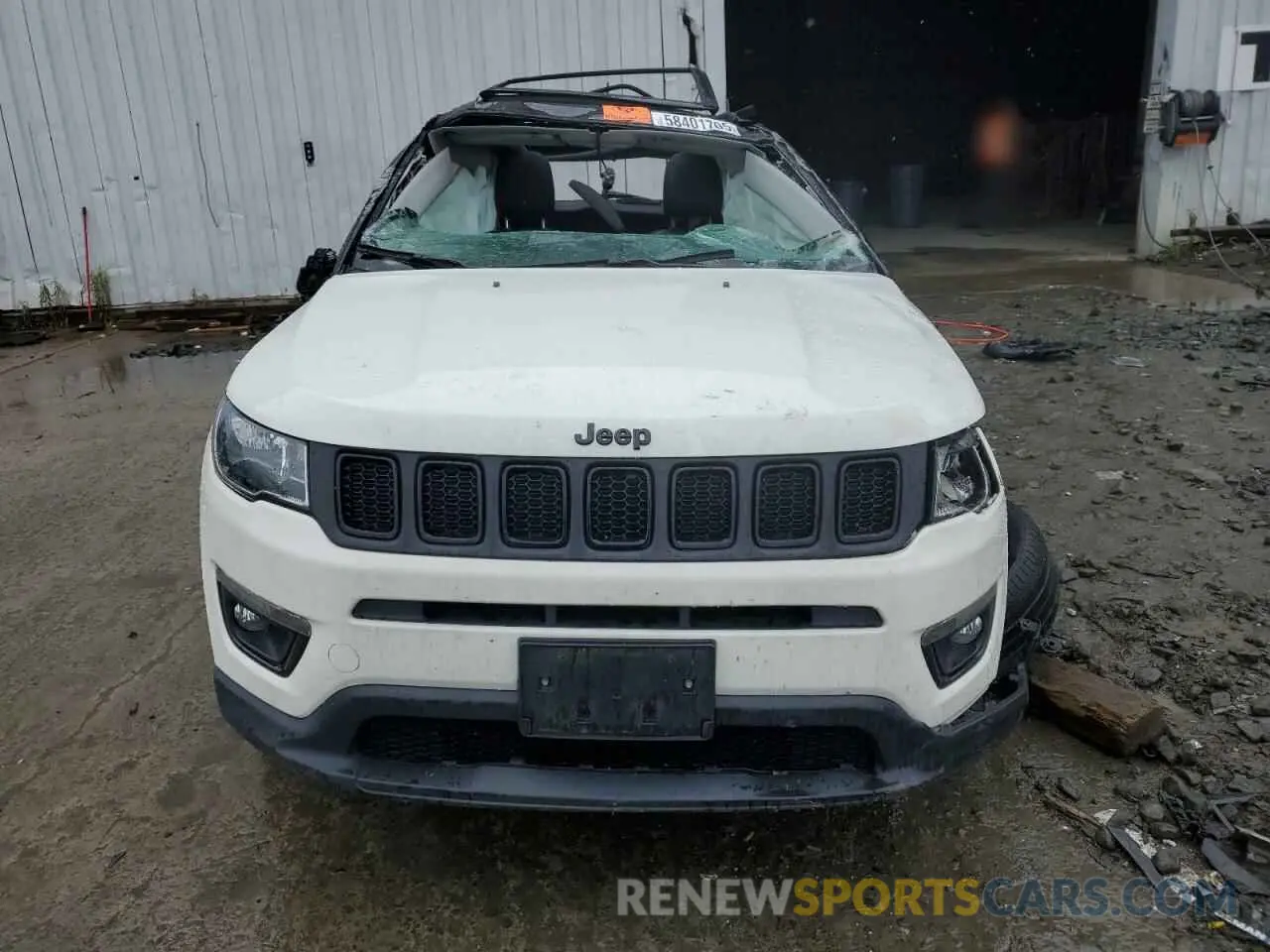 5 Photograph of a damaged car 3C4NJDBB6KT761212 JEEP COMPASS 2019