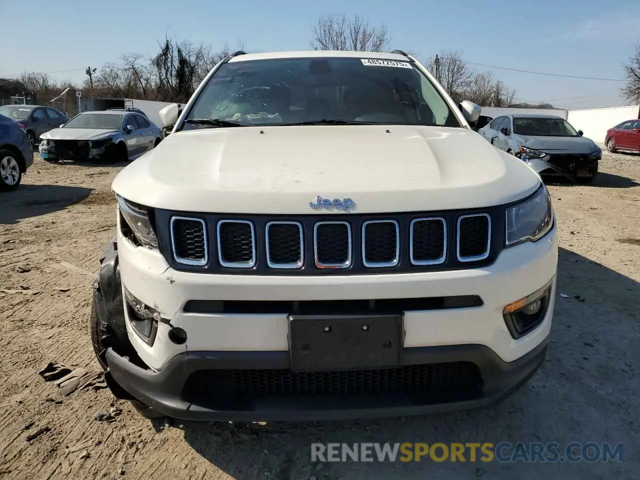 5 Photograph of a damaged car 3C4NJDBB6KT828892 JEEP COMPASS 2019