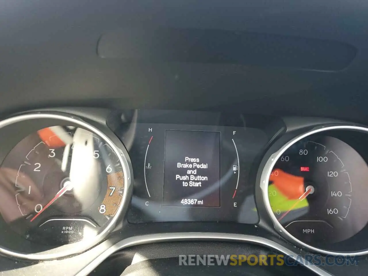 9 Photograph of a damaged car 3C4NJDBB6KT828892 JEEP COMPASS 2019