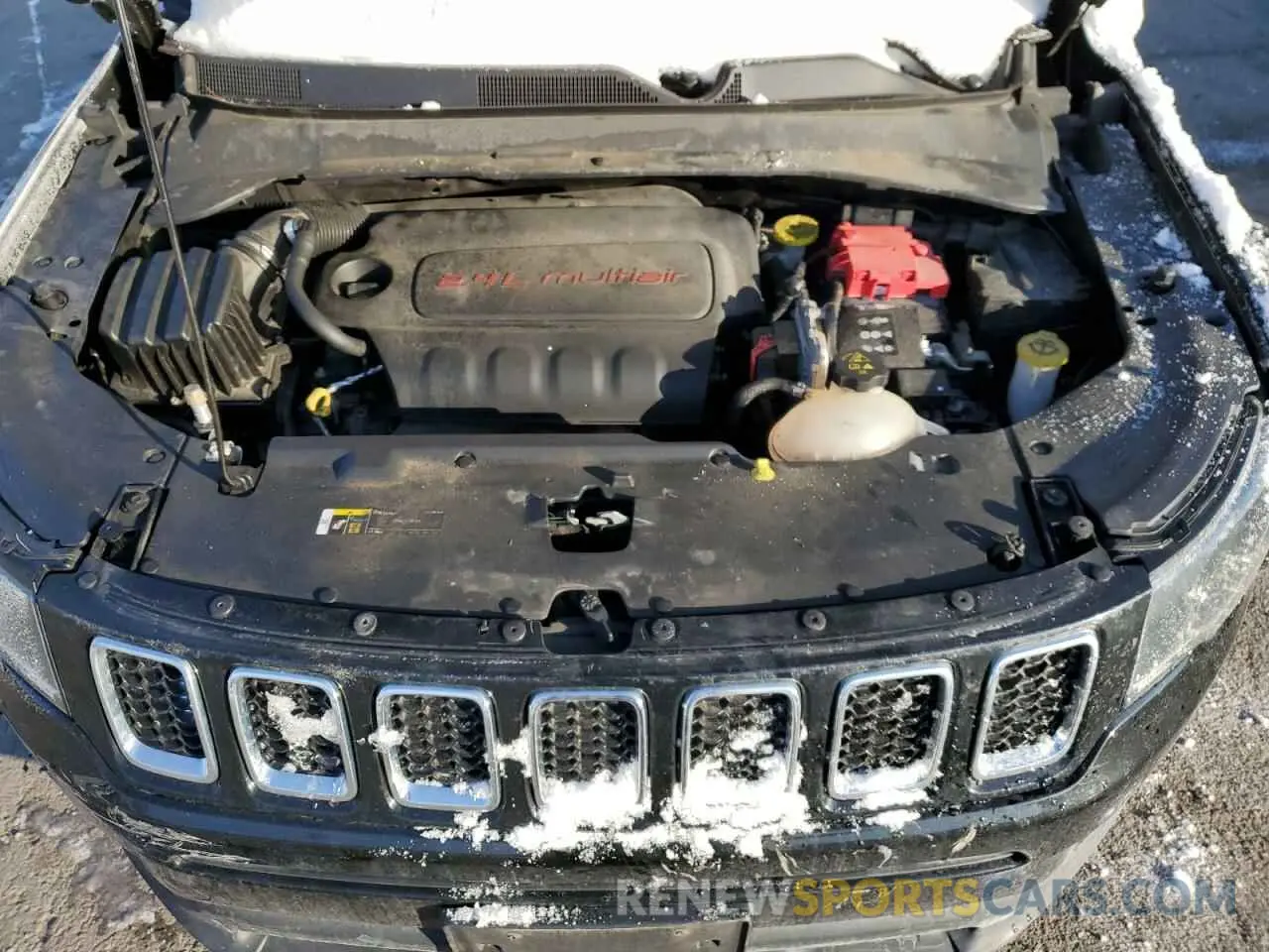 12 Photograph of a damaged car 3C4NJDBB7KT593595 JEEP COMPASS 2019