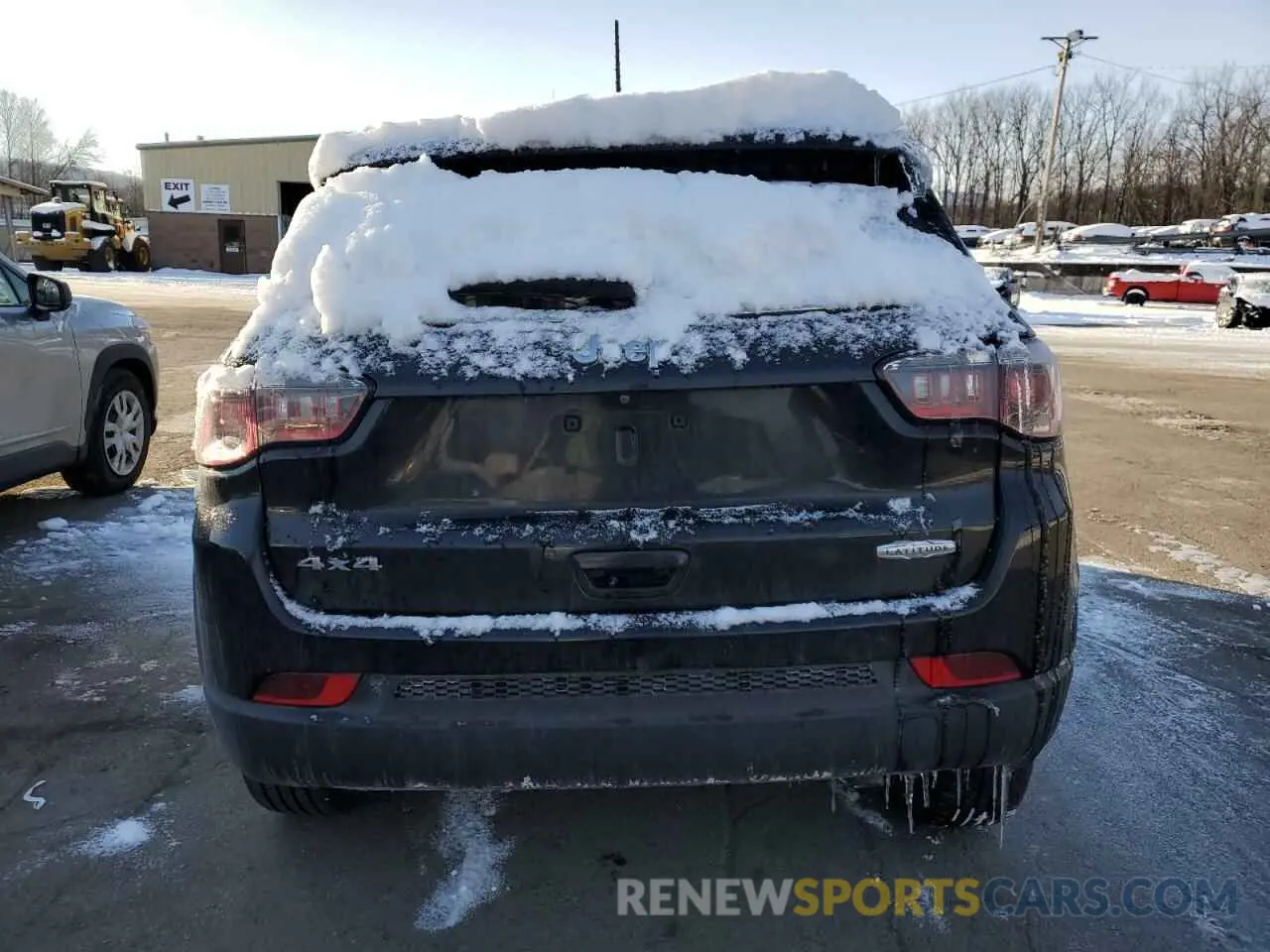 6 Photograph of a damaged car 3C4NJDBB7KT593595 JEEP COMPASS 2019