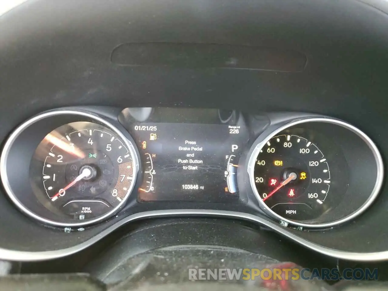 9 Photograph of a damaged car 3C4NJDBB7KT593595 JEEP COMPASS 2019